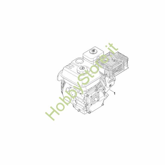 Picture of A - Motore completo EHC 600.0 (EHC600-0003)